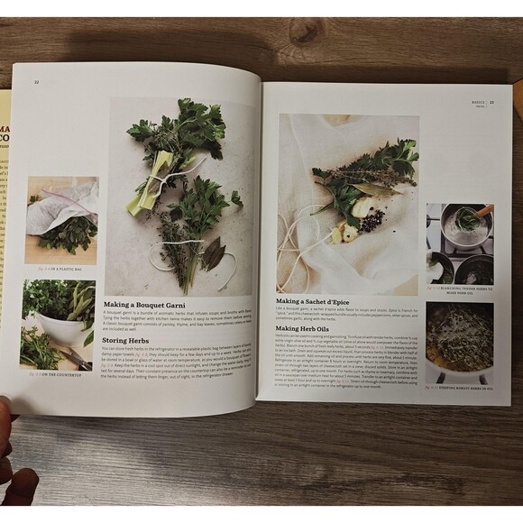 Martha Stewart's Cooking School Lessons & Recipes Cookbook Hardcover 1st Ed - Picture 9 of 16